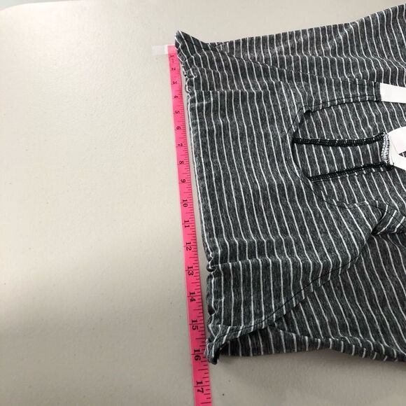 Nike Swim Racerback Cover-Up Dress Womens Small Gray White Stripe Scoop Neck - Picture 11 of 14